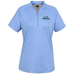 Storm Creek Visionary Interlock Zip Polo - Ladies'