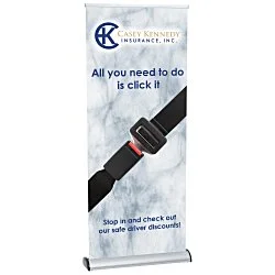 Merlin Adjustable Retractable Banner Display