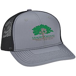 Crofton Snapback Trucker Cap - Embroidered