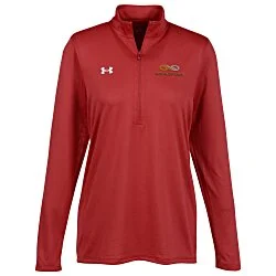 Under Armour Team Tech 1/2-Zip Pullover - Ladies' - Embroidered