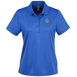 Paseo Dot Stripe Jacquard Polo - Ladies'