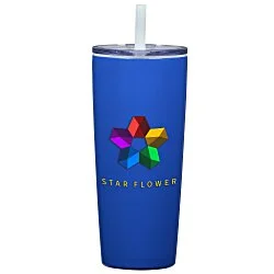 Koozie® Vacuum Tumbler with Built-in Straw - 30 oz.