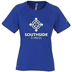 adidas Cotton Blend T-Shirt - Ladies'