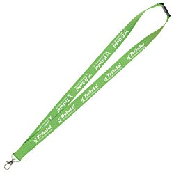 Lanyard with Metal Lobster Clip - 3/4" - 24 hr