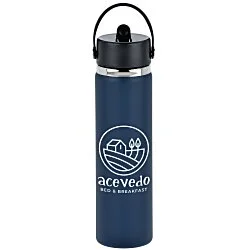 Hydro Flask Wide Mouth with Flex Straw Cap - 24 oz.