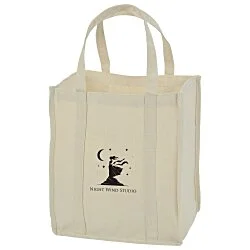 Market 12 oz. Cotton Grocery Tote - 24 hr