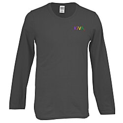 Gildan Softstyle Long Sleeve T-Shirt - Embroidered