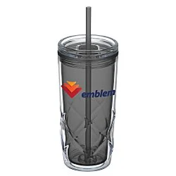 Refresh Simplex Tumbler with Straw - 16 oz. - Full Colour