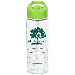 Clear Impact Vienna Tritan Renew Bottle with Flip Straw Lid - 24 oz.