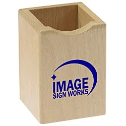Beech Wood Pencil Cup