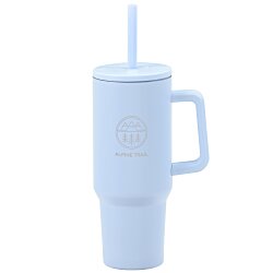 Chill Out Vacuum Mug with Straw - 40 oz. - Laser Engraved