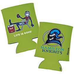 Life is Good Can Koozie® - Full Colour - Cooler