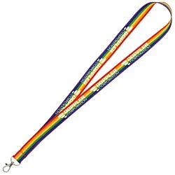 Rainbow Lanyard