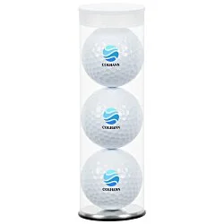 Three Ball Golf Tube - Callaway Warbird