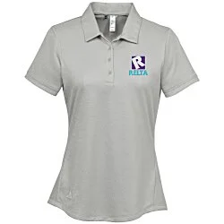 adidas Space Dye Polo Shirt - Ladies'