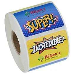 Super Kid Sticker Roll - Superhero Praise