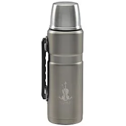 Thermos King Beverage Bottle - 40 oz. - Laser Engraved