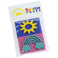 Foam Stamps - Sun and Rainbow