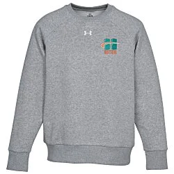 Under Armour Rival Fleece Crew Sweatshirt - Ladies' - Embroidered