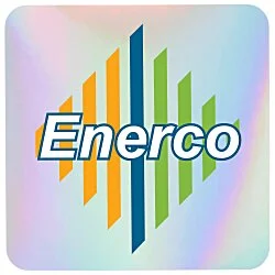 Holographic Sticker - Square - 3" x 3"