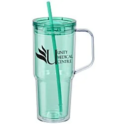 Clair Acrylic Mug with Straw - 30 oz.