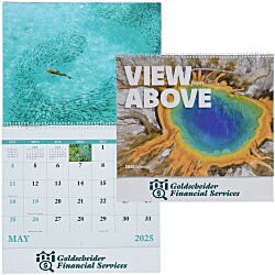 View From Above Wall Calendar - Spiral