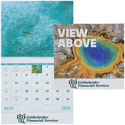 View From Above Wall Calendar - Stapled