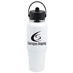 Hydro Flask Wide Mouth Travel Bottle with Flex Straw Cap - 32 oz.