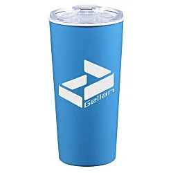 Roadmaster Travel Tumbler - 18 oz. - White Interior - Clear Lid