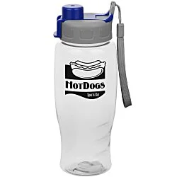 Clear Impact Comfort Grip Bottle with Quick Snap Lid - 27 oz.