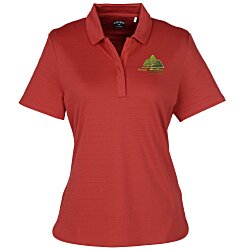 Callaway Horizontal Texture Polo - Ladies'