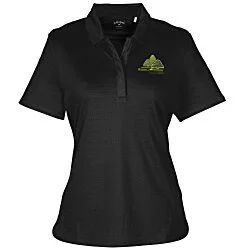 Callaway Horizontal Texture Polo - Ladies'