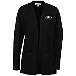 Open Front Cardigan With Pockets - Ladies'