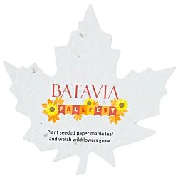 Seed Paper Shapes - Maple Leaf
