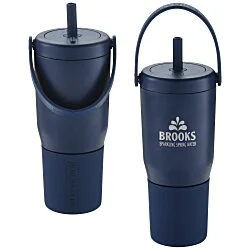 BruMate Resa Vacuum Tumbler with Straw - 25 oz.- Laser Engraved