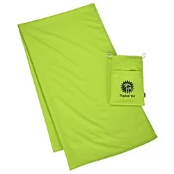 Travel Beach Towel with Pouch