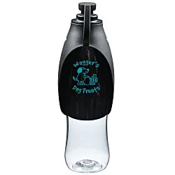 Pet Water Bottle with Dispensing Bowl