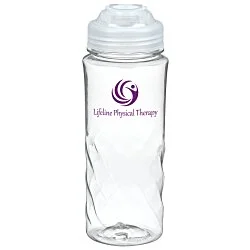 Refresh Captivate Water Bottle with Flip Lid - 20 ounces - Clear