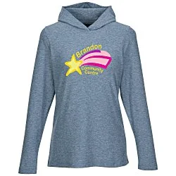 Wellable Long Sleeve Hooded T-Shirt - Ladies'