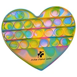 Heart Push Pop Fidget Game