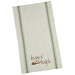 Cotton Striped Tea Towel