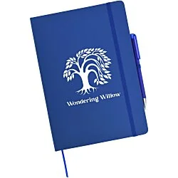 TaskRight Afton Notebook with Pen - 10 inches x 7 inches