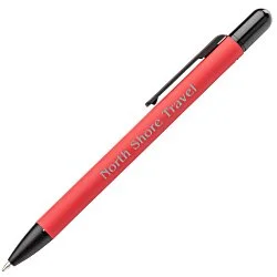 Alaia Soft Touch Metal Pen with  Highlighter - Closeout Colour
