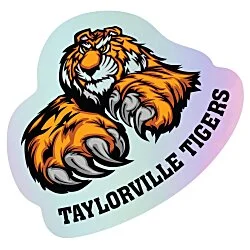 Holographic Custom Cut Sticker - Large