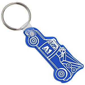 Tow Truck Soft Keychain - Opaque Main Image