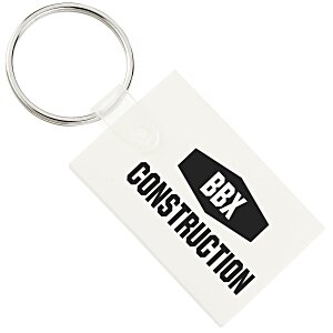 Small Rectangle Soft Keychain - Opaque Main Image