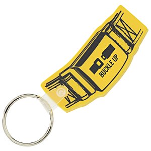 Safety Belt Soft Keychain - Opaque Main Image