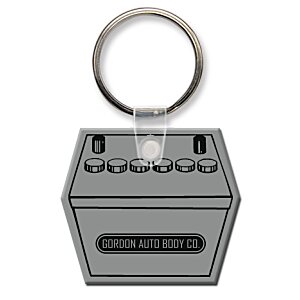 Battery Box Soft Keychain - Opaque Main Image