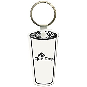 Beverage Cup Soft Keychain - Opaque Main Image