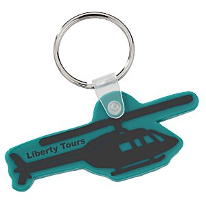 Helicopter Soft Keychain - Opaque Main Image